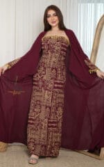 جلابية رمضان بلون عودي